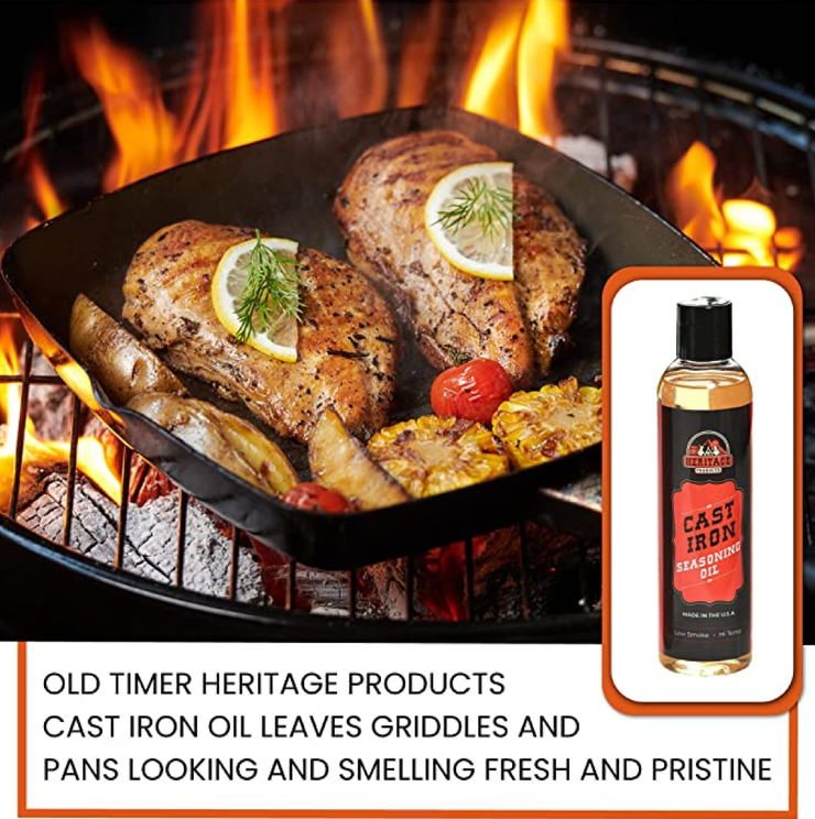 Best Oil for Seasoning Cast Iron - Culinary Depot